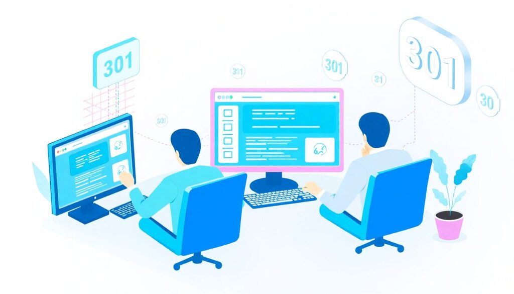 Как настроить 301 редирект и не потерять вес страниц. - иллюстрация