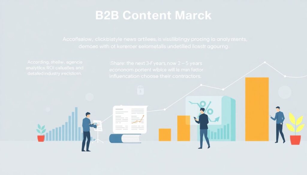 Как создать контент-стратегию для B2B: пошаговое руководство. - иллюстрация