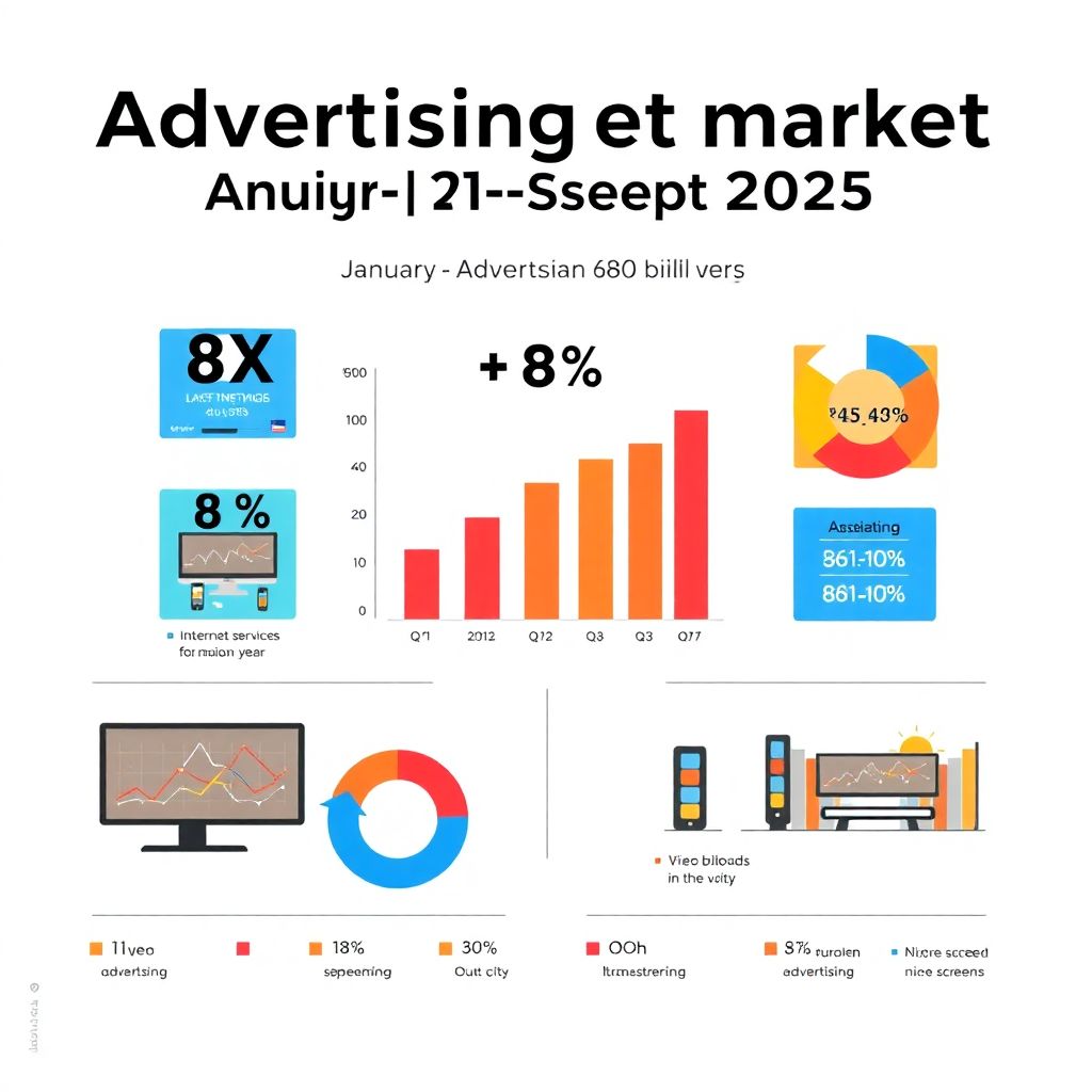 Российский рекламный рынок 2025: рост 8% и переход к более зрелому этапу Российский рекламный рынок 2025: рост 8% и переход к более зрелому этапу
