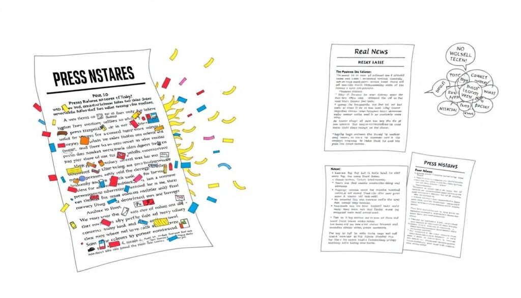 Создание эффективного пресс-релиза: структура, примеры и советы по распространению Создание эффективного пресс-релиза: структура, примеры и советы по распространению. - иллюстрация