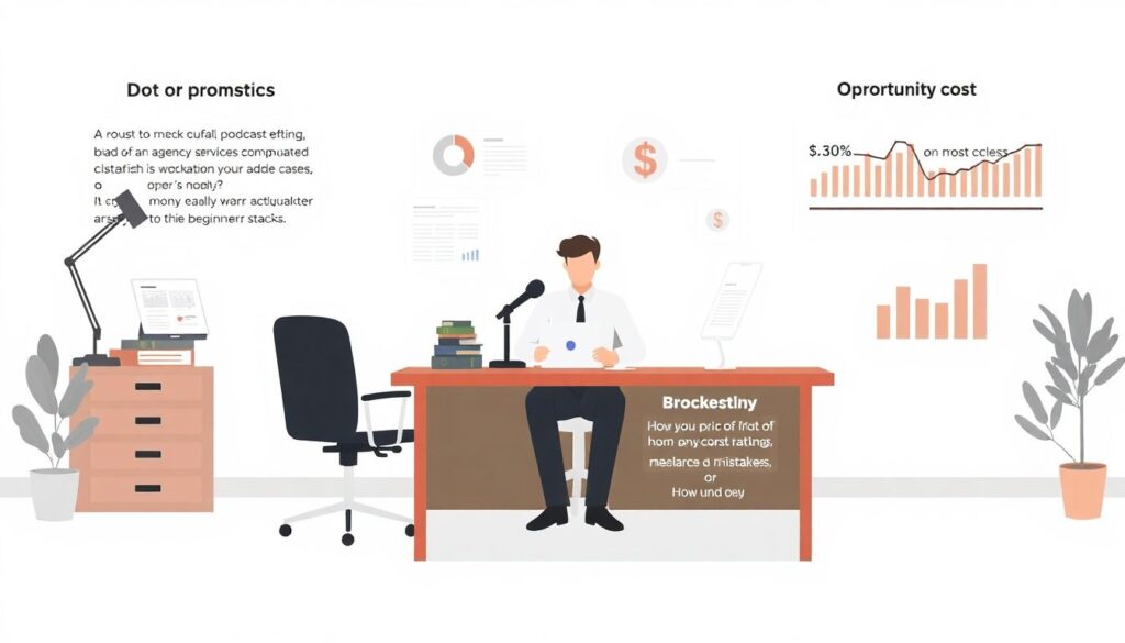 Как использовать подкасты для продвижения бизнеса: от создания до монетизации. - иллюстрация