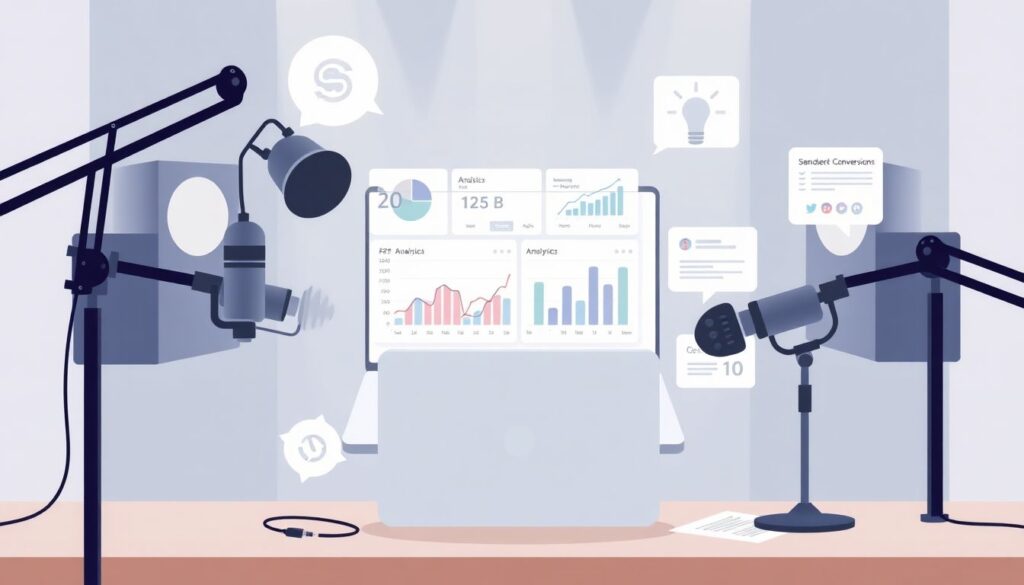 Как использовать подкасты для продвижения бизнеса: от создания до монетизации. - иллюстрация