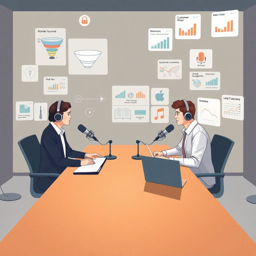 Как использовать подкасты для продвижения бизнеса: от создания до монетизации.