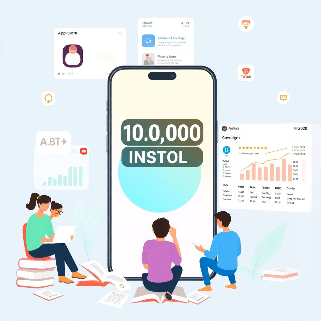 Кейс: продвижение мобильного приложения с нуля до 100 000 установок Кейс: продвижение мобильного приложения с нуля до 100 000 установок.