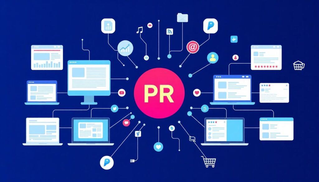 Digital-pr: отличие от традиционного Pr и ключевые инструменты онлайн-продвижения Digital-PR: чем он отличается от традиционного и какие инструменты использует. - иллюстрация