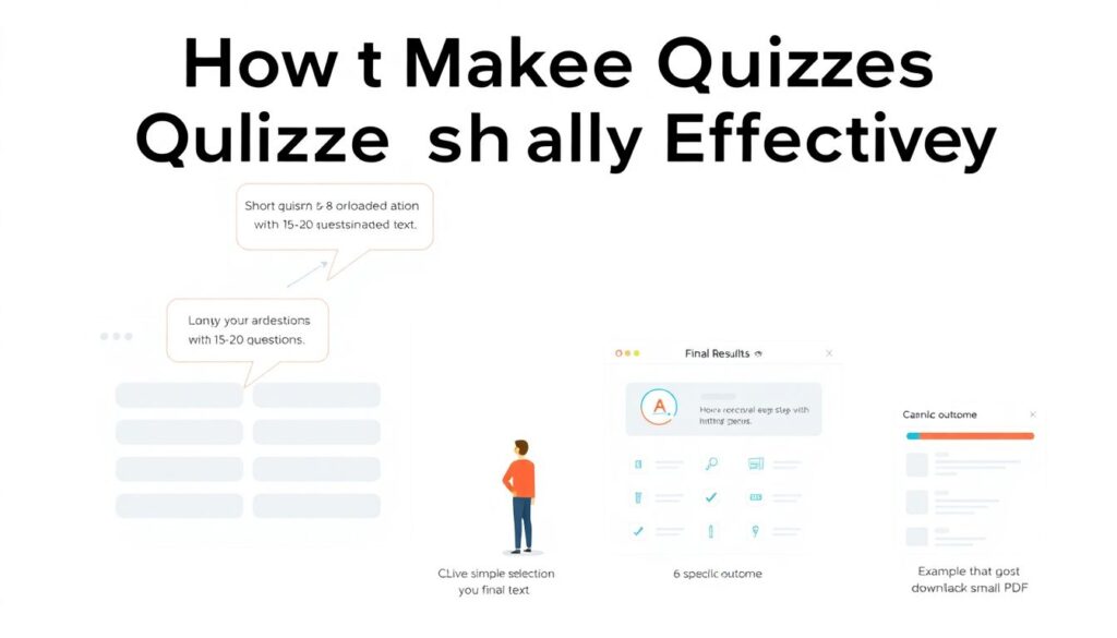 Как использовать квизы и опросы для генерации лидов. - иллюстрация