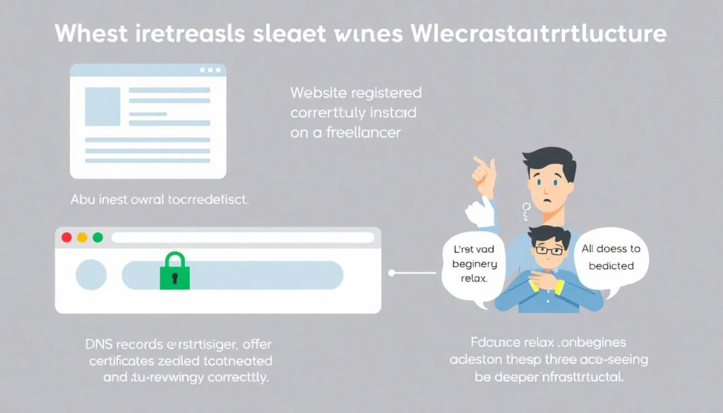 Технический чек-лист для запуска нового сайта: что проверить перед релизом. - иллюстрация