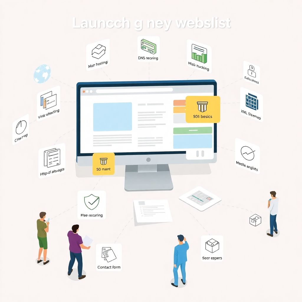 Технический чек лист для запуска нового сайта: что проверить перед релизом.