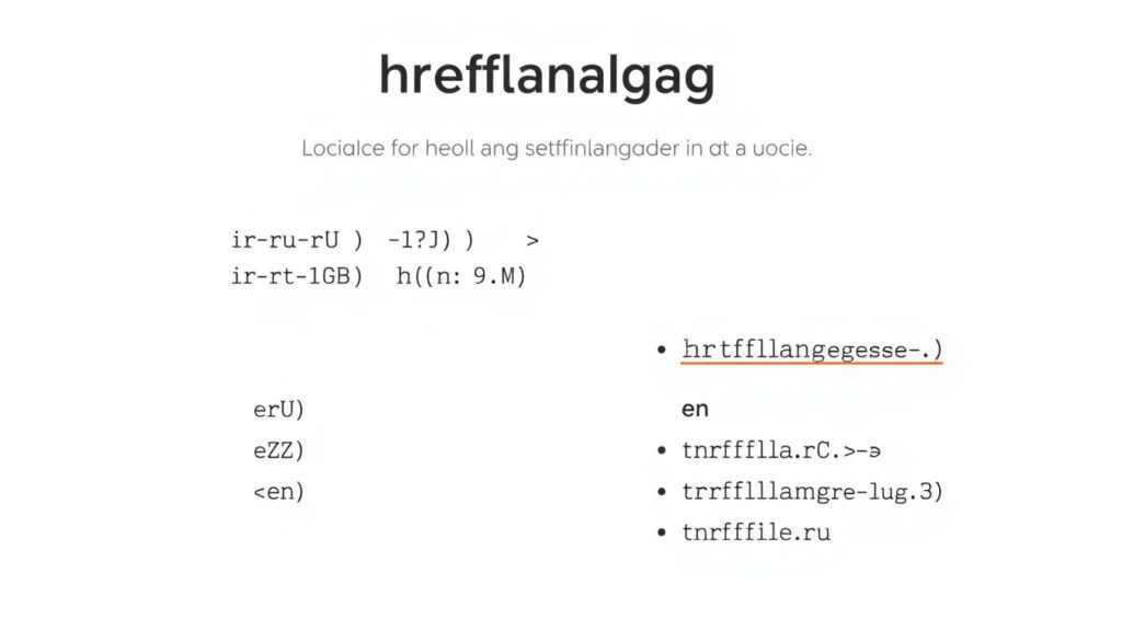 Что такое hreflang и как его использовать для мультиязычных сайтов. - иллюстрация