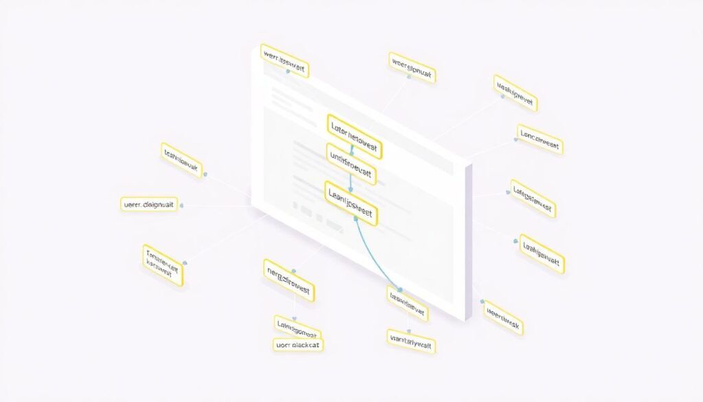 Внутренняя перелинковка: как связать страницы для максимального эффекта. - иллюстрация