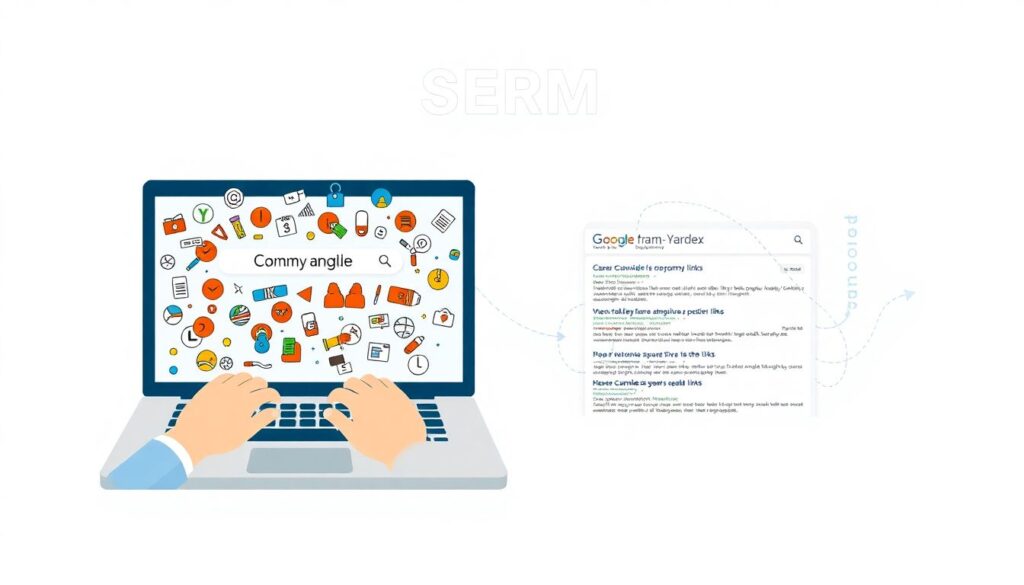 Что такое SERM и как управлять поисковой выдачей по брендовым запросам. - иллюстрация