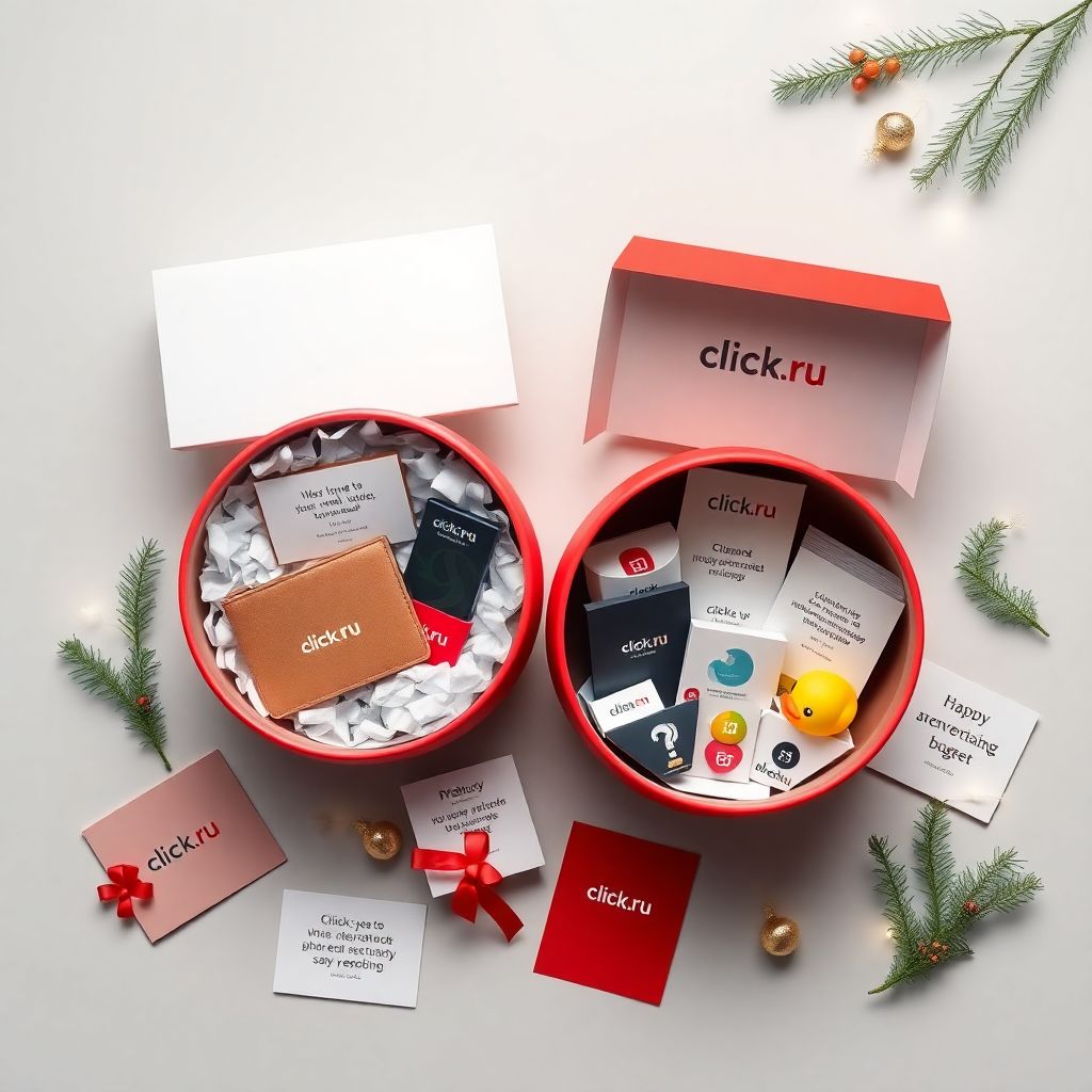 Что подарить клиентам и партнёрам на Новый год: кейс click.ru и пошаговый разбор