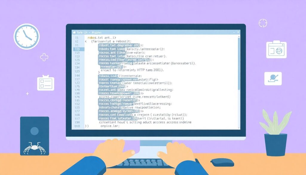 Robots.txt и sitemap.xml: как правильно настроить файлы для поисковых роботов. - иллюстрация