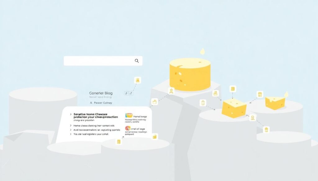 Что такое контент-хабы (topic clusters) и как они помогают в SEO. - иллюстрация