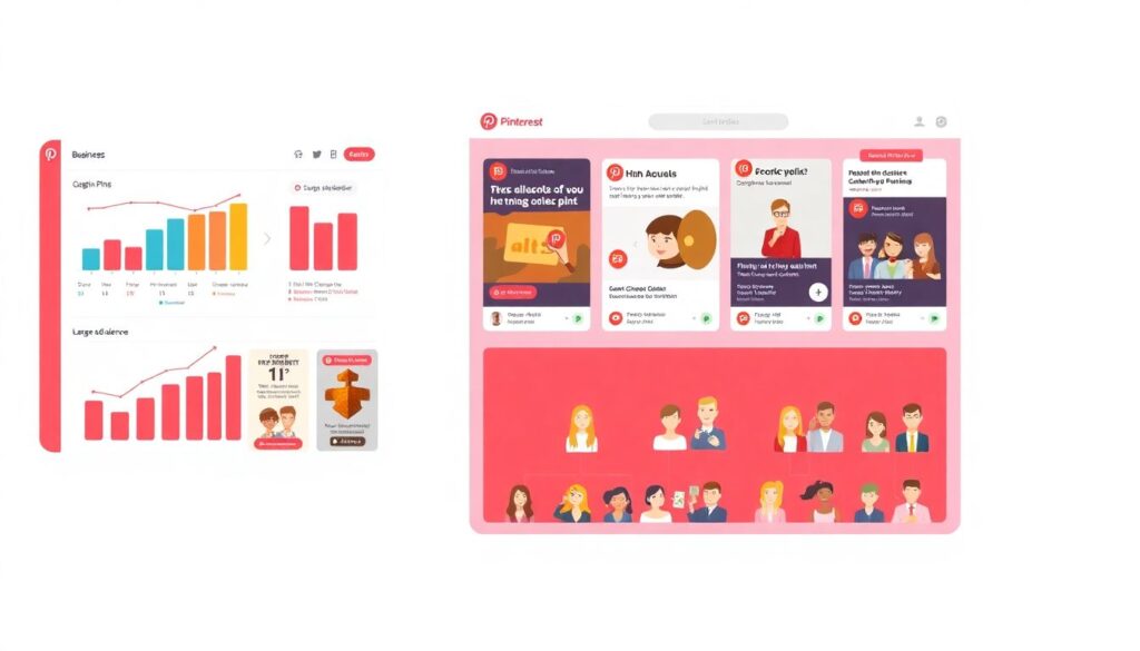 Как использовать Pinterest для продвижения бизнеса. - иллюстрация