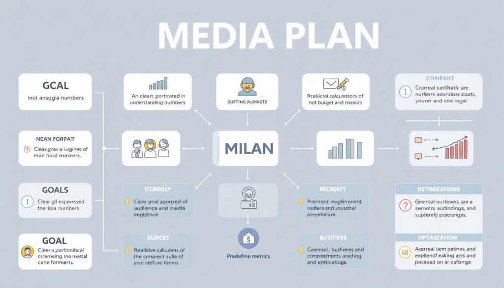 Как составить эффективный медиаплан для успешных рекламных кампаний Как составить эффективный медиаплан. - иллюстрация