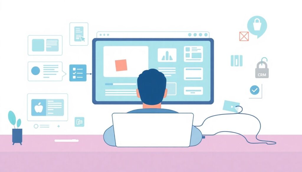 Как использовать интерактивный контент для вовлечения аудитории в вашем бизнесе Как использовать интерактивный контент для вовлечения аудитории. - иллюстрация