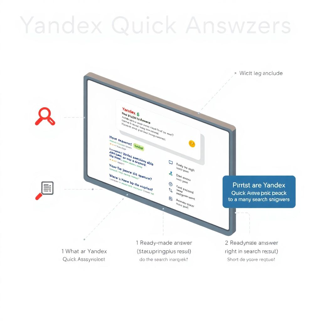Что такое быстрые ответы в Яндексе и как туда попасть.