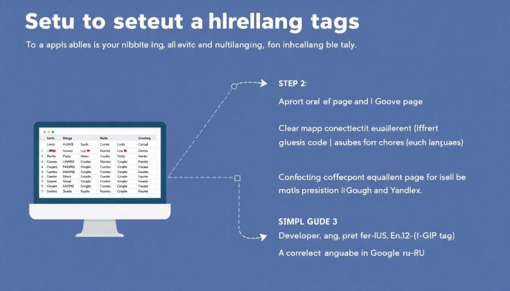 Мультиязычное SEO: как правильно настроить hreflang. - иллюстрация