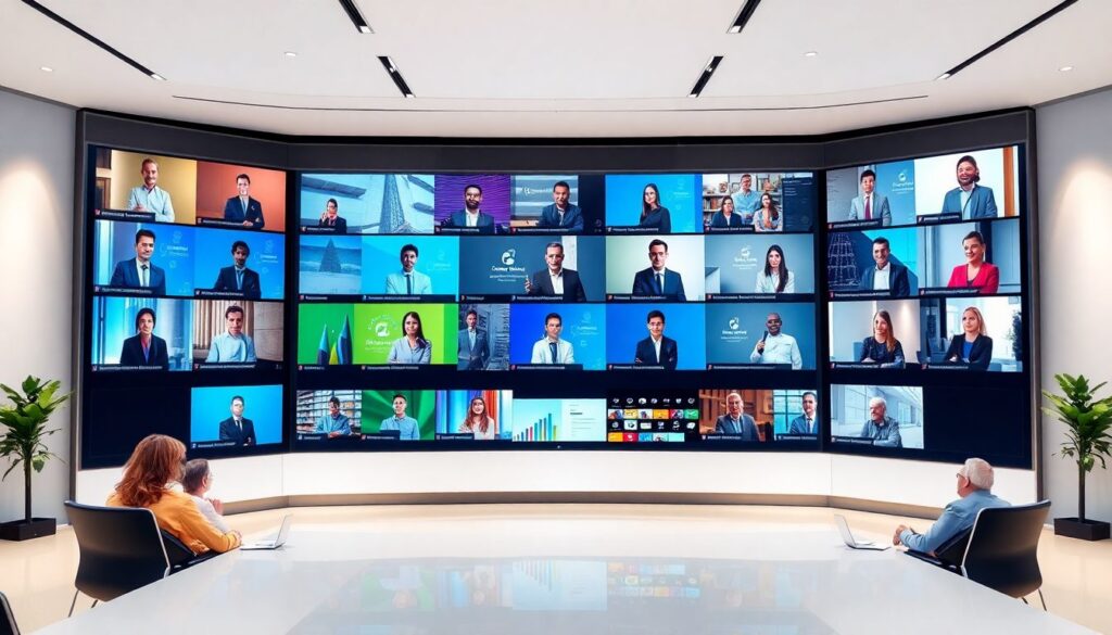 Проведение онлайн-конференции: пошаговый план. - иллюстрация