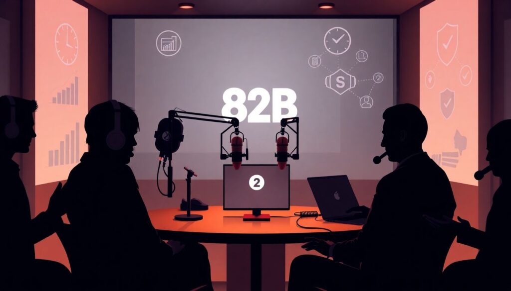 Кейс: как мы использовали подкасты для повышения узнаваемости B2B-бренда. - иллюстрация