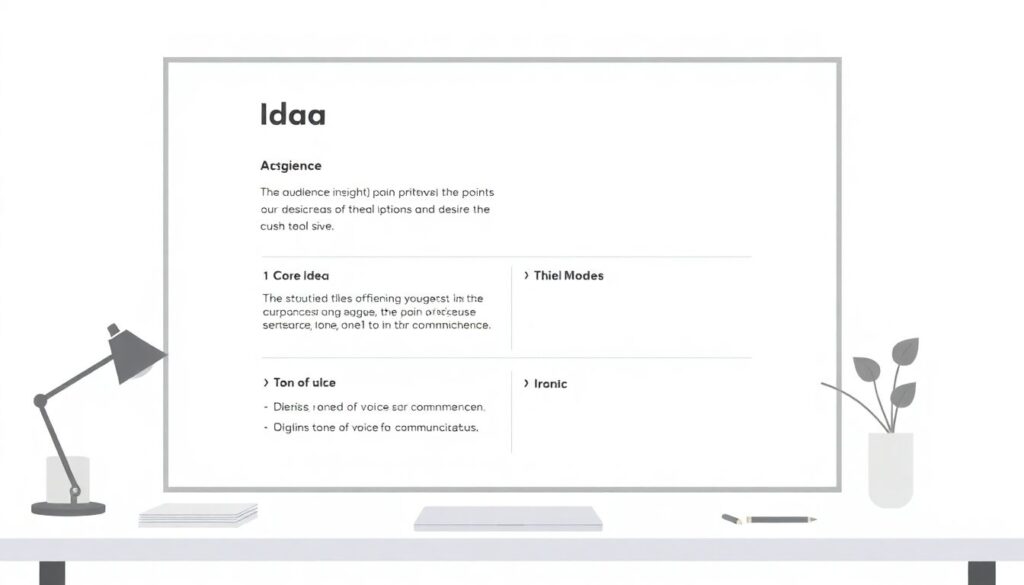 Разработка креативной концепции для рекламной кампании. - иллюстрация