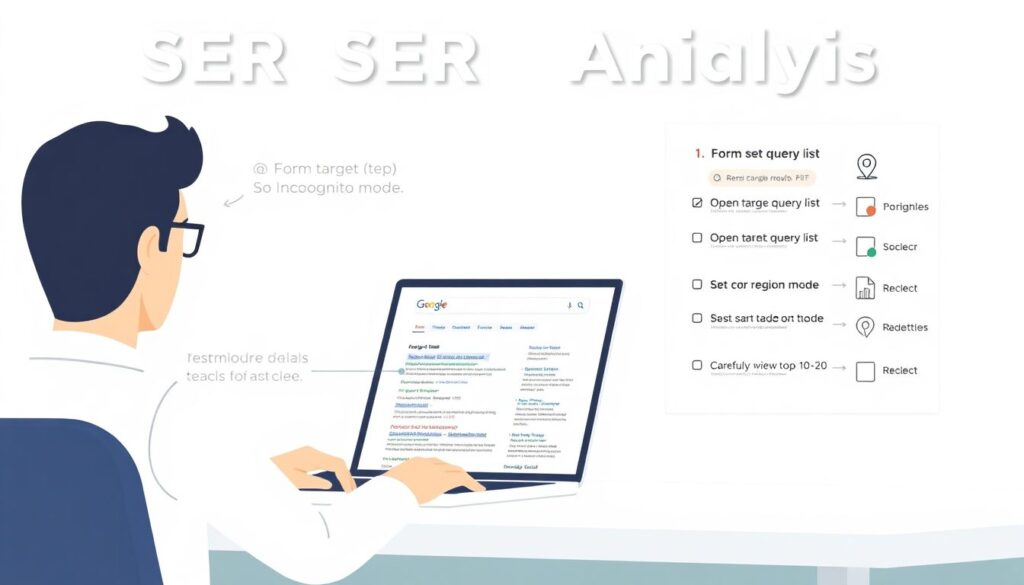 Что такое SERP-анализ и как он помогает создавать релевантный контент. - иллюстрация