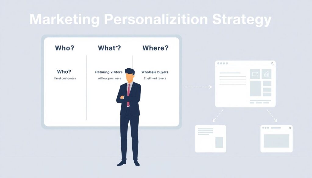Персонализация контента на сайте: как реализовать эффективные сценарии для роста конверсий Персонализация контента на сайте: как это реализовать. - иллюстрация