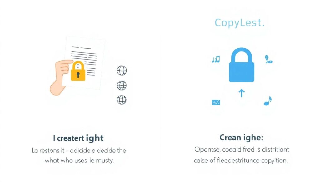 Что такое копилефт и копирайт: в чем разница. - иллюстрация
