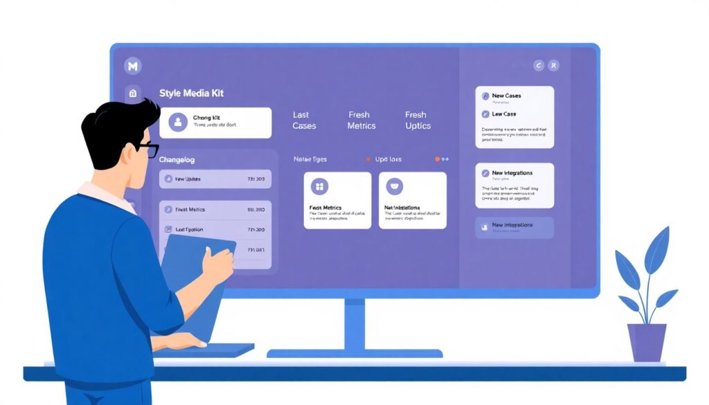 Как создать эффективный медиа-кит для вашего проекта. - иллюстрация