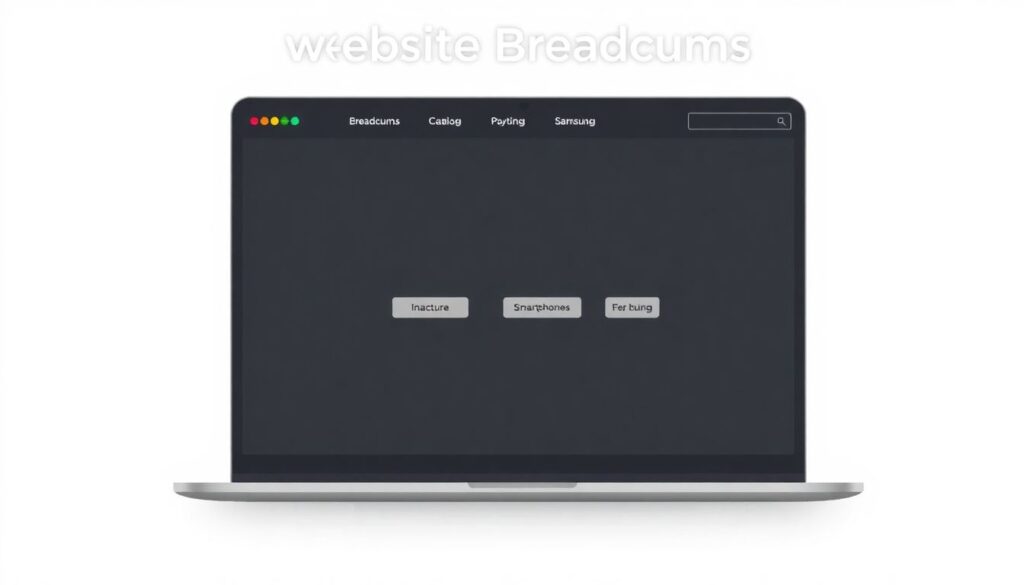 Хлебные крошки (breadcrumbs): что это такое и зачем они нужны на сайте Что такое хлебные крошки (breadcrumbs) и зачем они нужны. - иллюстрация