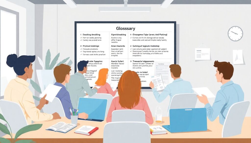 Как использовать глоссарии и справочники для привлечения Seo‑трафика на сайт Как использовать глоссарии и справочники для привлечения SEO-трафика. - иллюстрация