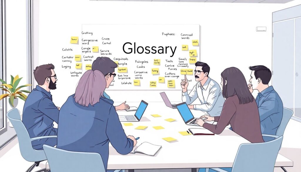 Как использовать глоссарии и справочники для привлечения Seo‑трафика на сайт Как использовать глоссарии и справочники для привлечения SEO-трафика. - иллюстрация