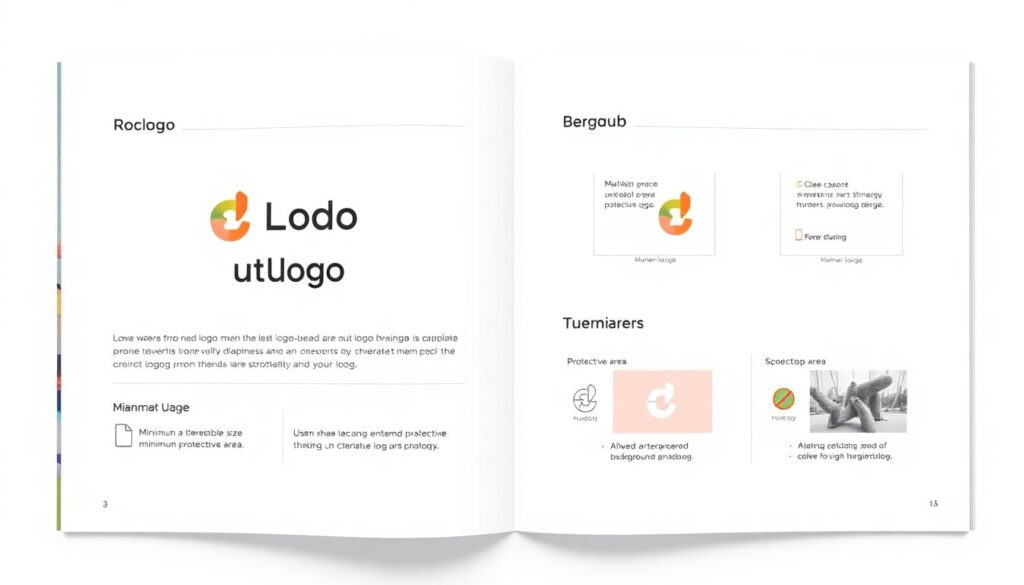 Как создать брендбук: основные элементы и структура для бизнеса Как создать брендбук: основные элементы и структура. - иллюстрация