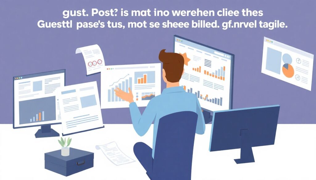 Что такое гостевой постинг и как его использовать для продвижения. - иллюстрация