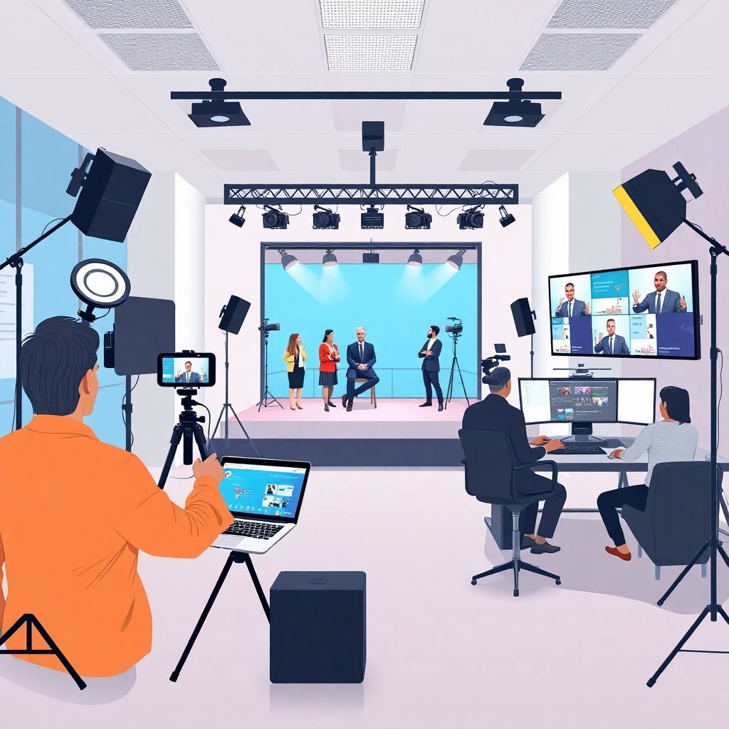 Онлайн‑трансляция (стрим) для бизнеса: как провести эффективный эфир Как провести онлайн трансляцию (стрим) для вашего бизнеса.