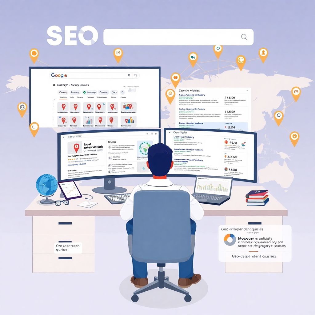 Что такое геозависимые и геонезависимые запросы.