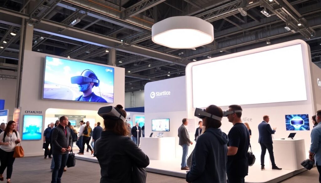 Кейс: как мы применили Vr/ar на выставке для привлечения внимания посетителей Кейс: как мы использовали VR/AR на выставке для привлечения внимания. - иллюстрация