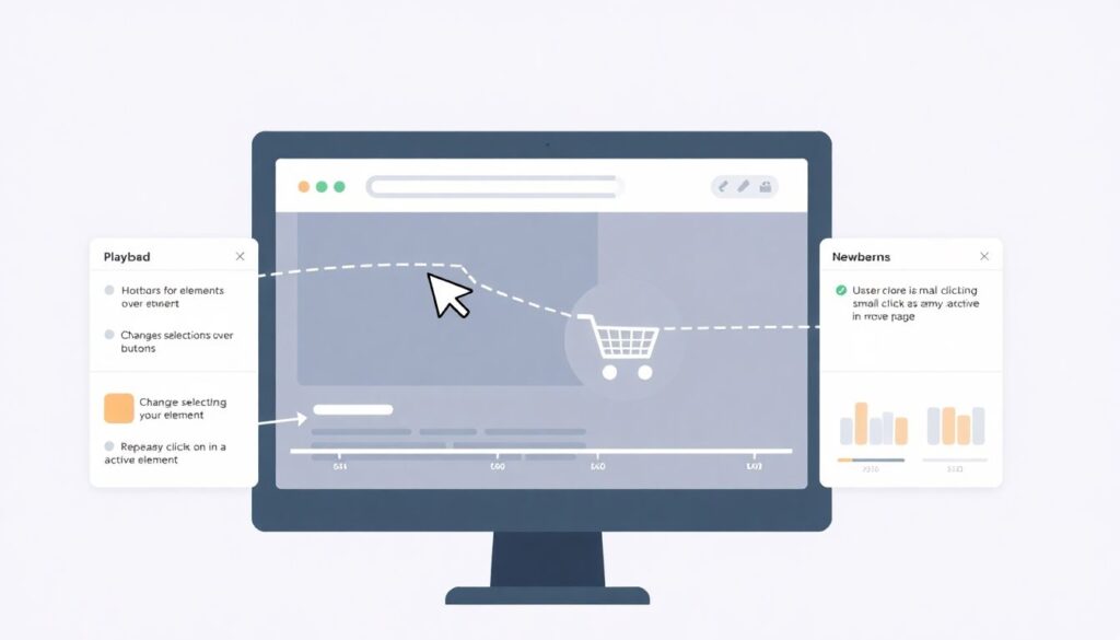 Как анализировать и улучшать путь клиента на сайте для роста конверсий Как анализировать и улучшать путь клиента на сайте. - иллюстрация