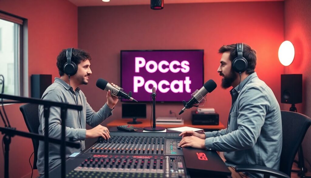 Как создать подкаст для бренда: выбор оборудования, формата и продвижения Как создать подкаст для бренда: оборудование, форматы, продвижение. - иллюстрация