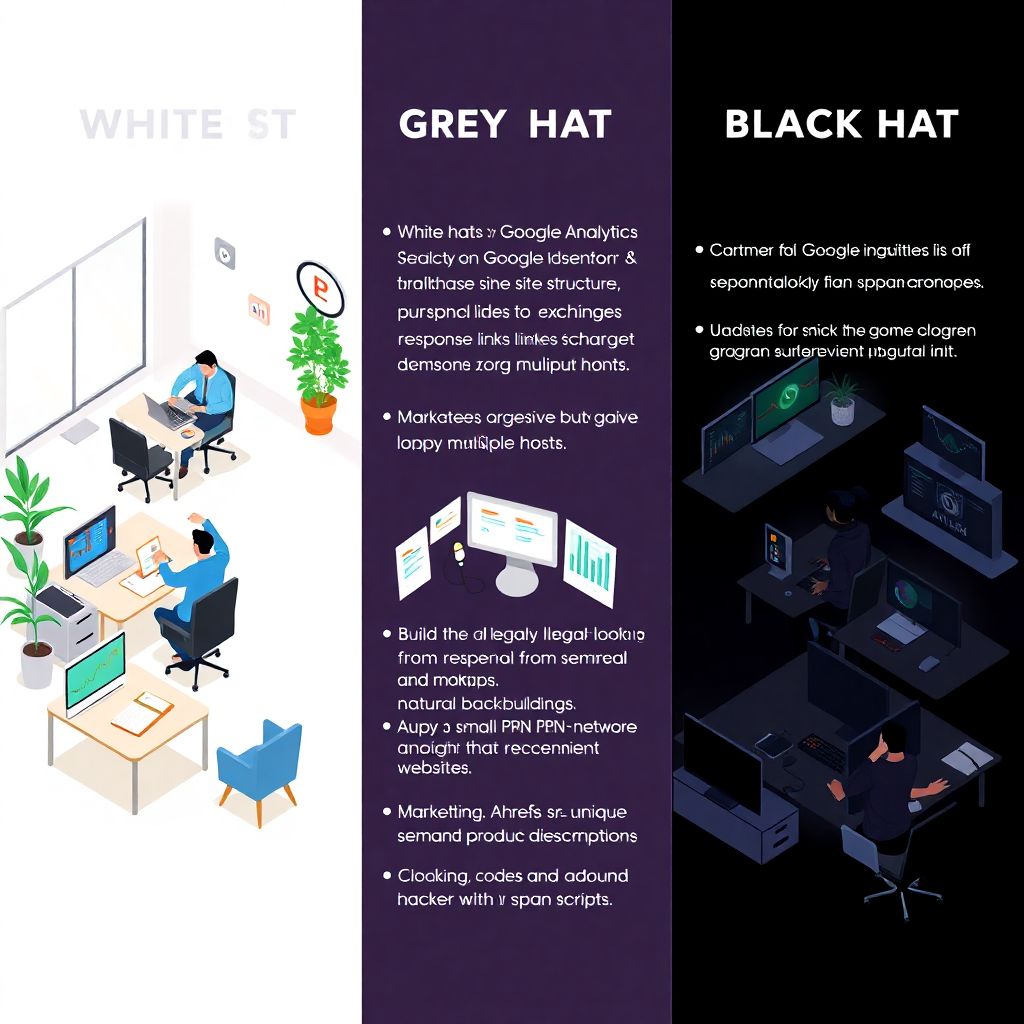 Белые, серые и черные методы Seo: что это и в чем различия Что такое белые, серые и черные методы seo.