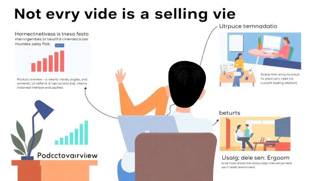 Как использовать видео в карточках товаров для увеличения конверсии. - иллюстрация