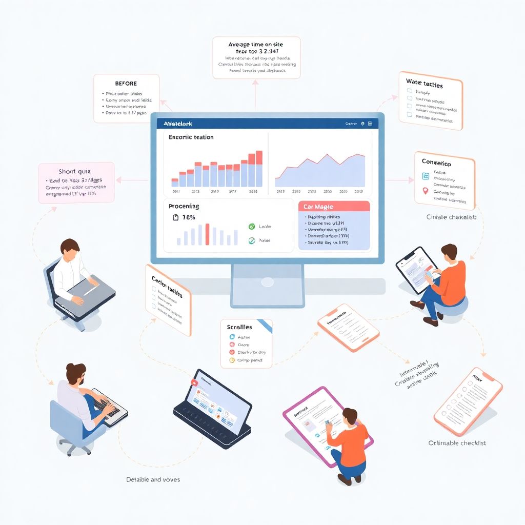 Кейс: как мы увеличили время на сайте с помощью интерактивных элементов Кейс: как мы увеличили время на сайте с помощью интерактивных элементов.