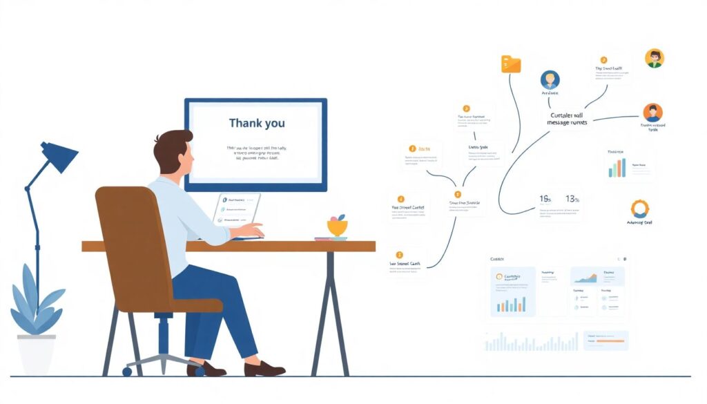 Как создать эффективную страницу благодарности (Thank You Page). - иллюстрация