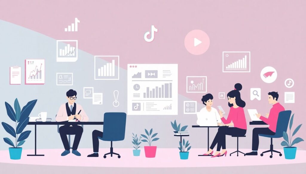 Как бренду работать с TikTok: форматы и идеи для контента. - иллюстрация