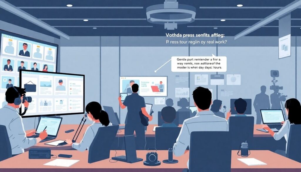 Как организовать пресс-тур для журналистов: пошаговое руководство для компаний Как организовать пресс-тур для журналистов. - иллюстрация