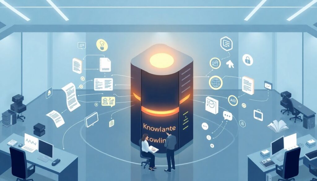 Как создать и вести корпоративную базу знаний: пошаговое руководство для компаний Как создать и вести корпоративную базу знаний. - иллюстрация