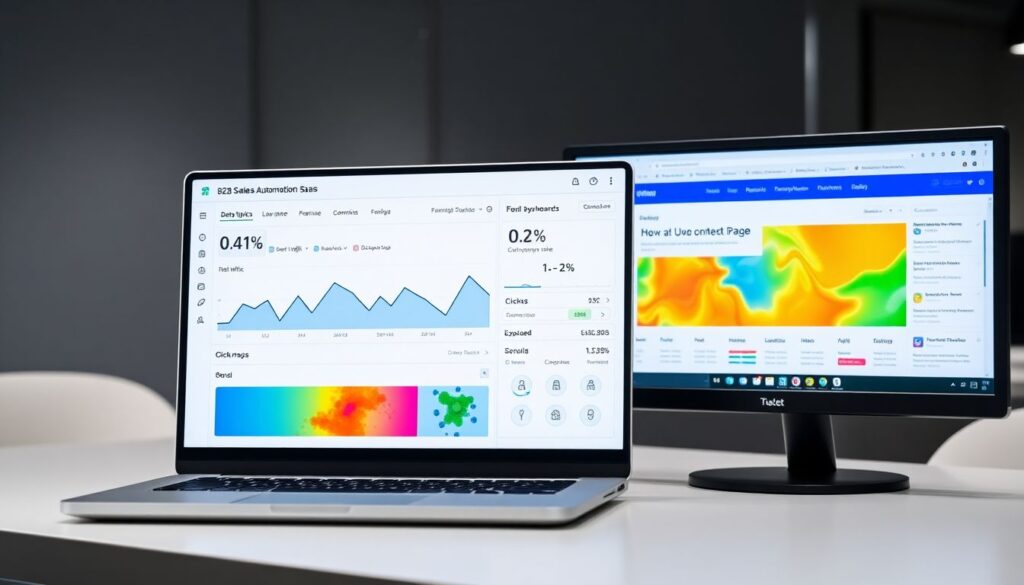 Карта кликов и карта скроллинга: что это такое и как их использовать Что такое карта кликов и карта скроллинга. - иллюстрация