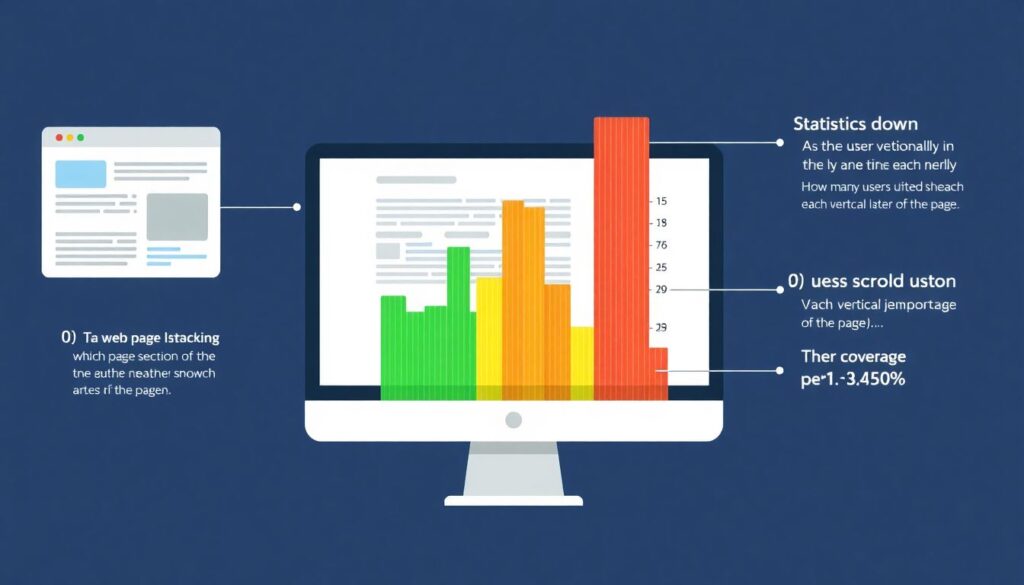 Карта кликов и карта скроллинга: что это такое и как их использовать Что такое карта кликов и карта скроллинга. - иллюстрация