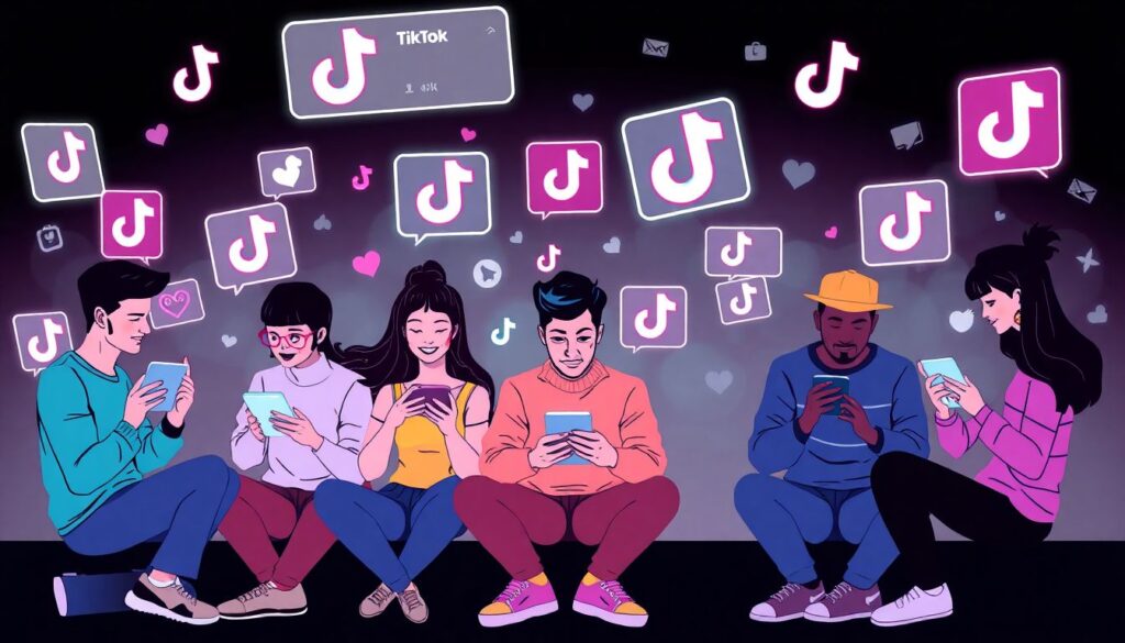 Как создать и вести аккаунт в tiktok для бренда и продвигать бизнес Как создать и вести аккаунт в TikTok для бренда. - иллюстрация